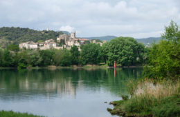 En duo sur la via Rhôna