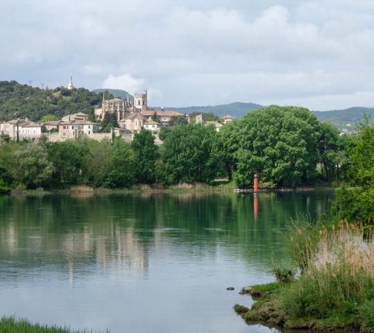 En duo sur la via Rhôna